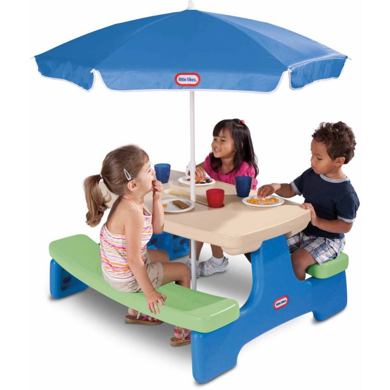 Mesa Picnic X6 Sombrilla LITTLE TIKES