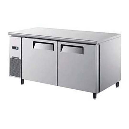Mesón Refrigerado 2 puertas Acero Inox. VENTUS VMR2PS-260