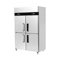 Refrigerador - Freezer 4 puertas Acero Inox. VENTUS VRF4PS-1000