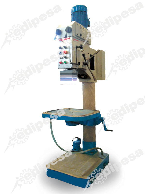 Taladro de Columna Engranaje REXON TV40 40mm 2.0HP