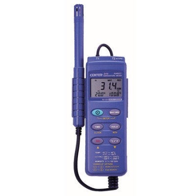 Datalogger de temperatura y humedad con memoria para 16,000 registros